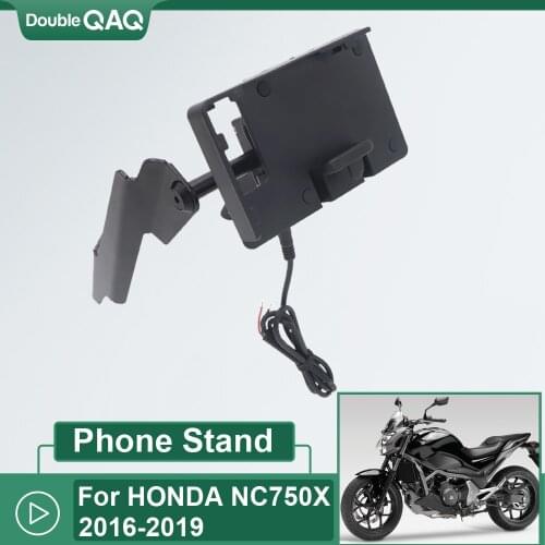 Artudatech NC 750x Motorcycle GPS Phone Stand Holder Bracket Navigation Bar For Honda NC750X 2016 2017 2018 NC 750 X Accessories