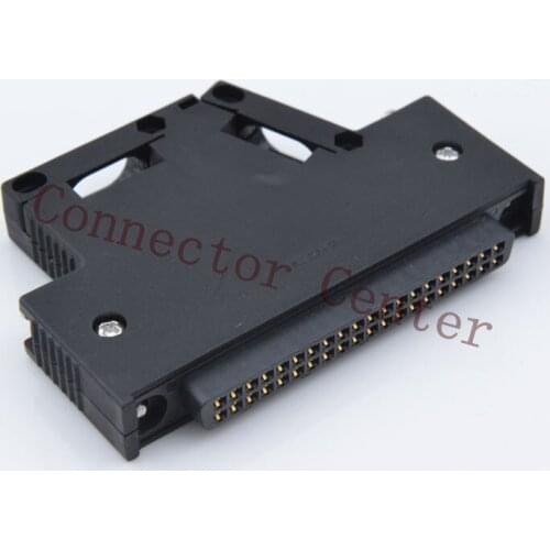 Connector 40PIN For A6con1 Mitsubish omron PLC I/O Connector 45Degree