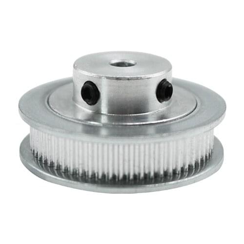 5mm/6mm/6.35mm/8mm/10mm/12mm/14mm Bore 2GT48/60/80 3D Printer Motor Synchronous Timing Belt Pulley Wheel