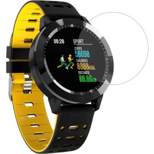 Smartwatch Tempered Glass Protective Film Ultra Clear Guard For CF58 Smart Watch Toughened LCD Display Screen Protector Cover