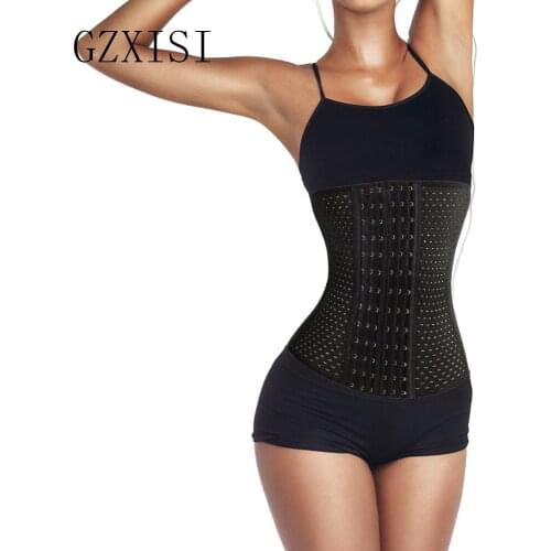 Waist Trainer Corset Steampunk Lingerie Steel Boned Corset Waist Trainer Corselet Bustier Corset Modeling Strap Slimming Belt