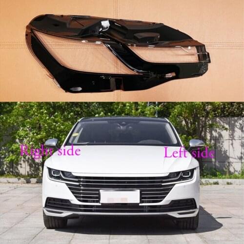 Car Headlamp Lens For Volkswagen VW CC 2019 Car Headlight cover Headlamp Lens Auto Shell Cover