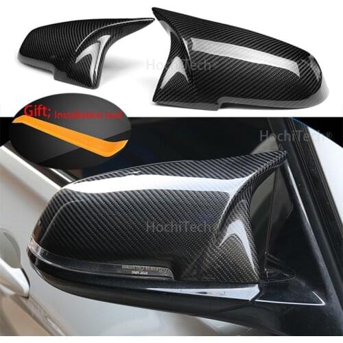 For BMW 2 Series F22 F23 218i 220i 228i Coupe & Convertible 2014-up Rear View Side Mirror Cover Carbon fiber pattern Accessories