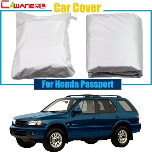 Cawanerl Outdoor Car Cover UV Anti Snow Rain Sun Resistant Protection Cover Dustproof For Honda Passport High Quality