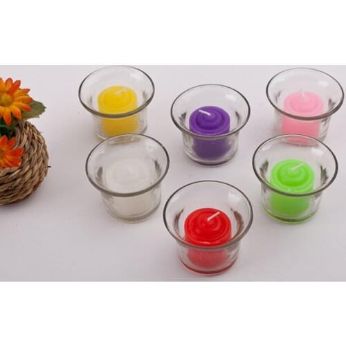 Decorative Scented Candles In Glass Aroma Candles Wedding Decoration Bougie Anniversaire Romantic Holiday Supplies Party 60A015