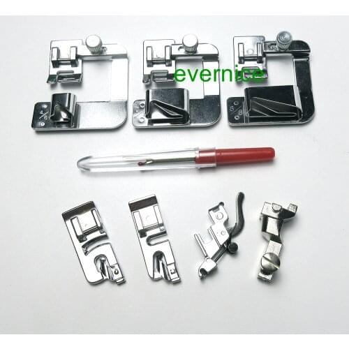 5 Hemmer Feet Adapter Holder For Bernina New Style Activa Aurora Virtuosa Artista