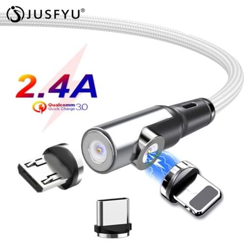 2 In1 Magnet Charge Cable Micro USB Cable For iPhone Xiaomi Samsung Fast Charger Magnetic Type C Mobile Phone Game Wire Cord