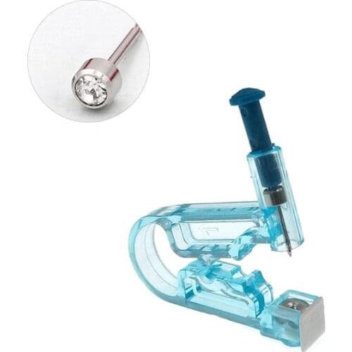 1pcs/Set Ear Piercing Kit Asepsis Disposable Healthy Safety Earring Piercer Tool Machine Kit Studs 2021 Fashion Body Jewelry
