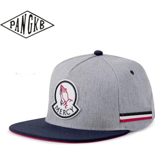 PANGKB Brand MRECY CAP grey pray adult outdoor casual sun baseball cap men women hip hop sports basketball snapback hat