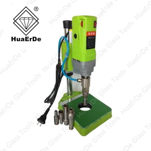 HuaErDe Portable glass drilling machine, marble ceramic drilling machine