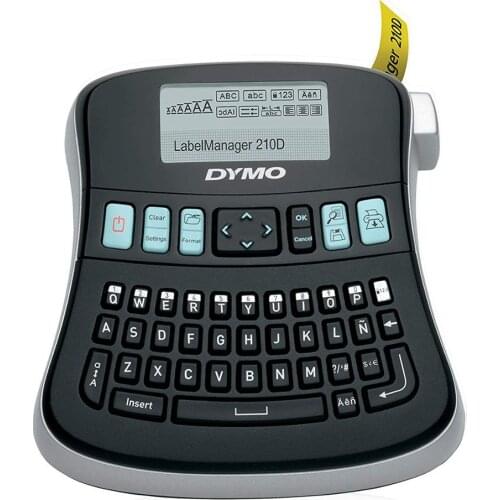 Dymo LabelManager LM-210D Label Printers for Dymo D1 6/9/12mm Label Tapes Handheld Label Maker LM-210D Dymo Label Printer