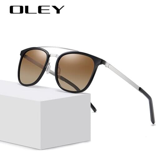 OLEY Brand Classic Polarized Sunglasses Men Women Driving Square Frame Sun Glasses Male Goggle UV400 Gafas De Sol