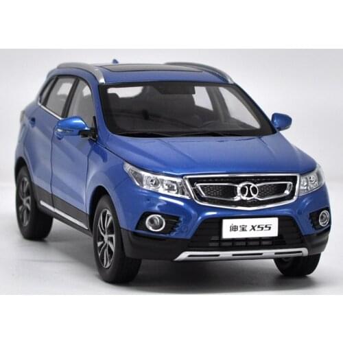 High quality 1:18 Baic Senova X55 SUV diecast model for gift, collection