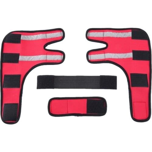 1Pair Dog Elbow Protector Sleeve Elbow Pad Dog Leg Hock Joint Protection Wounds with Bandage Wrap Heals Sprains Helps