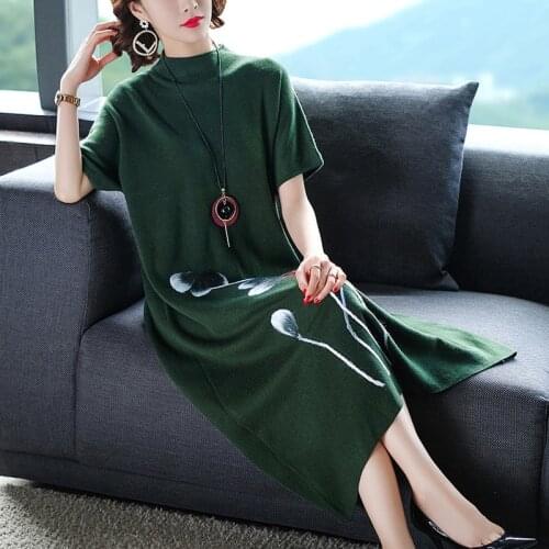 Zeongro Summer Knitted Dresses