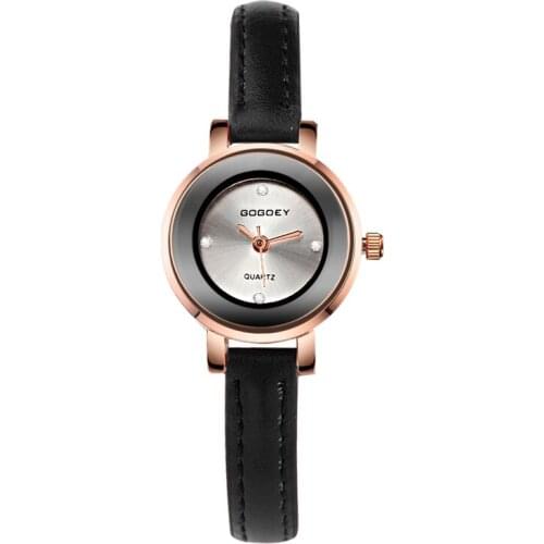 Gogoey Women Watch Fashion Wrist Watch Relogio feminino Small Leather Ladies Watch Clock Saat Bayan Kol Saati Relojes drop ship