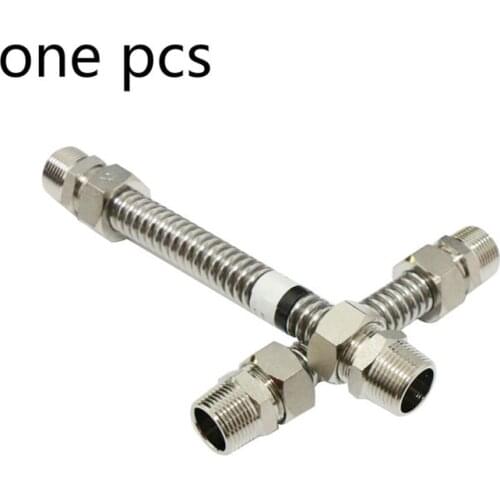 304 stainless steel corrugated pipe soft pipe for air conditioner DN15 DN20 hose 200mm/250mm/300mm/350mm/400mm/450mm/500mm