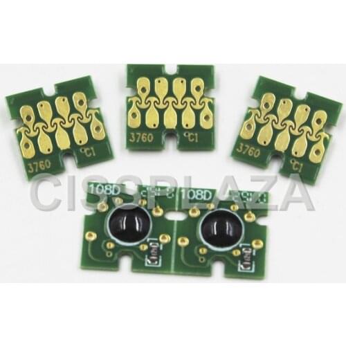 CISSPLAZA 100pc one time Chips compatible for ink cartridge T376 for Epson Picture Mate PM525 pm525 pm 525 printer chip