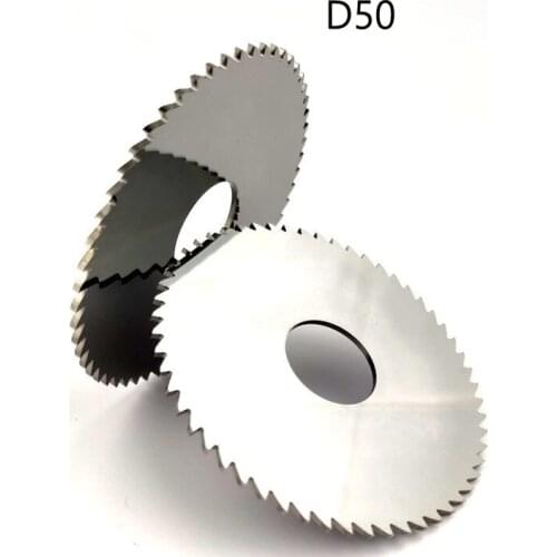 D50 Solid carbide cutting saw blade milling cutter 50mm*16mm (0.2 0.4 0.5 0.8 1.0 1.5 2 2.0 2.5 3.0 3.5 40)