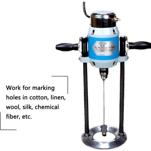 2800rpm Electric Drilling machine positioning electric drill clothing cloth cutting and punching machine point drill