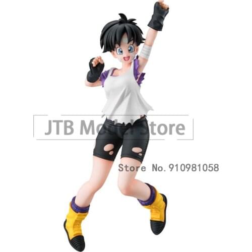 Dragon Ball Z Figure Action Figurine Anime 8 Inch Statue Videl Figma Sexy Girl Super Saiyas Bideru DBZ Desktop Collection Toys