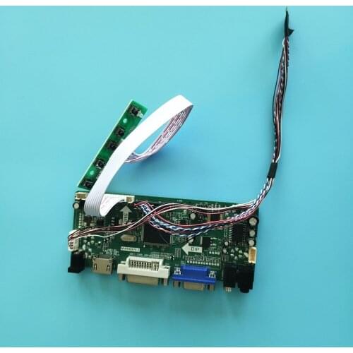 Kit For LP154WE3-TLA1 DVI Audio LCD LED LVDS 40pin VGA HDMI Panel Screen 1680X1050 DIY 2019 Driver Controller board 15.4"