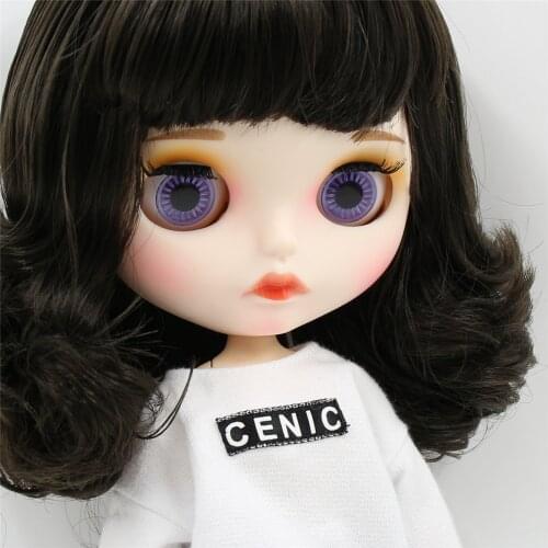 ICY DBS Blyth doll custom doll white skin joint body matte face 1/6 bjd toy 30cm BL950