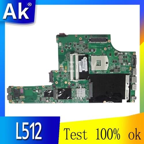 75Y4010 For Lenovo Thinkpad L512 Laptop motherboard DA0GC8MB8E0 HM55 DDR3 Notebook Mainboard