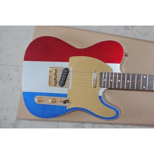 2019 New + guitar Factory + Chender Buck Owens electric guitar 3 color metallic finish electric guitar FD electric free shipping