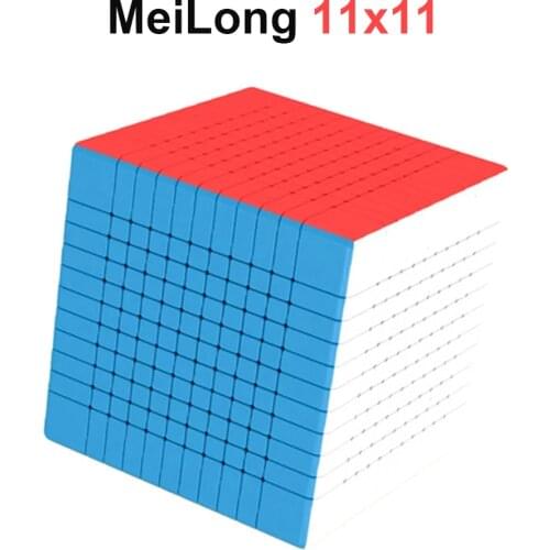 MoYu 11X11 Professional Magic Cube Adult Puzzles Educational Neocubes Meilong11x11x11 for Children Puzzle Cubes Games Kids Gifts
