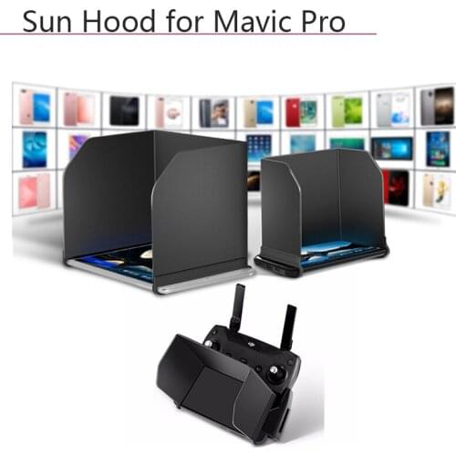 For mavic air2 Monitor Sunshade Cover Remote Control Hood for DJI Mavic 2 Pro Mini 2 Air Spark Phantom 34 Mavic Air 2S Accessory