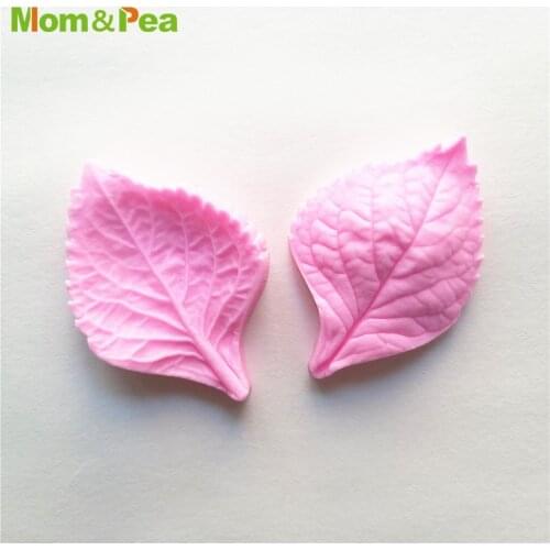 XK119 Leaf Silicone Press Mold Gum Paste Chocolate Ornamental Fondant Mould Cake Decoration Tools