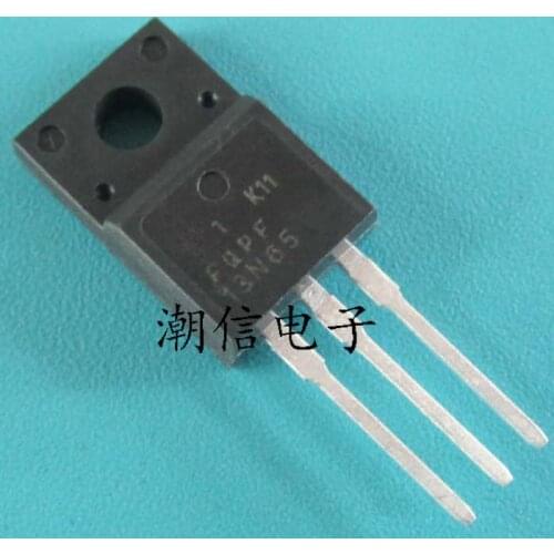 10cps FQPF13N65 FQPF13N65C 13A650V