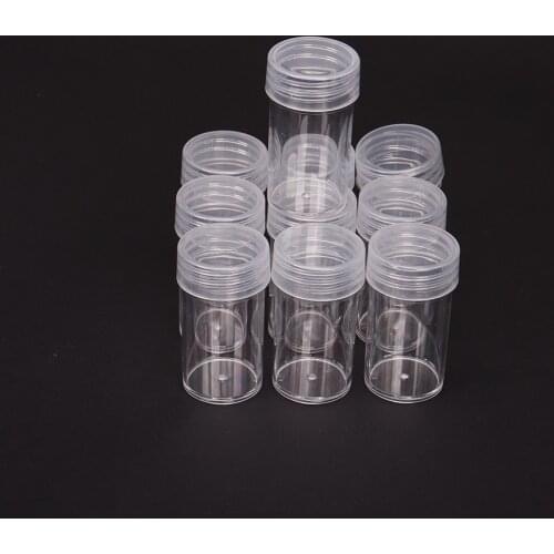 30/60/90/120 Bottles Square Diamond Painting Accessories Container Bottles Diamond Painting Tools Crystal Bead Storage jar