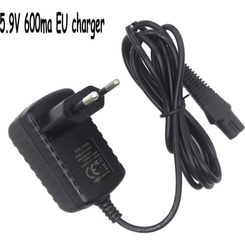 5.9V 600ma EU charger shaver charger for Braun electric shaver BL-3 series 130 140 150 (series 1) 510 530 550 560 565 565CC