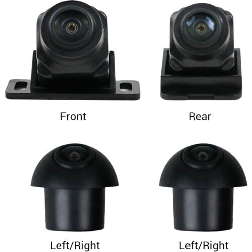 AHD 360 Degree Parking Camera All-Round Visibility Vehicle Camera HD Car Bird View System 4 pieces Cameras 360° Panoramic System