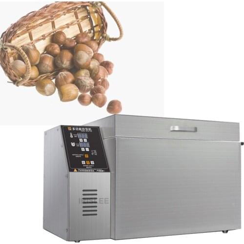 Cocoa Bean Chickpea Macadamia Nut Roasting Machine Peanut Almond Cashew Nuts Roaster Machine