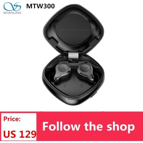 Shanling MTW300 TWS True Wireless Stereo Earphone Sports Earbuds Bluetooth 5.2 volume controls aptX / AAC / SBC IPX7 35Hours