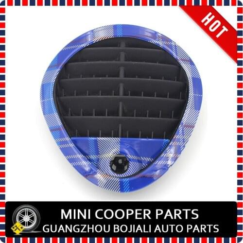 Brand New ABS Material UV Protected Mini Checker Style Dashboard Airvent Cover For Mini cooper Countryman R60 (2Pcs/Set)
