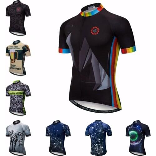 2019 cycling jersey Mens Bike jerseys summer Mountain MTB Shirts Short sleeve Pro Team Maillot Ciclismo Road Tops Breathable