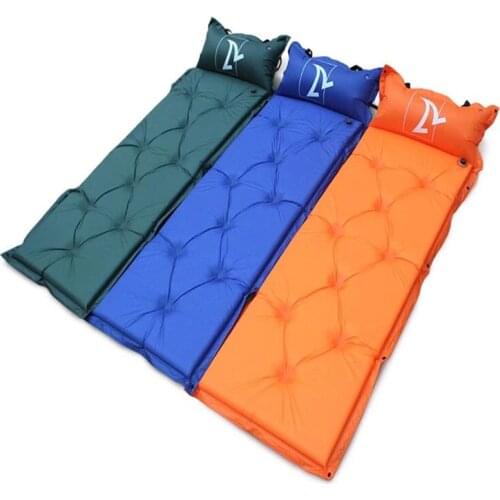 183*57*2.5cm Ultralight Inflatable Air Mattress Portable Folding Outdoor Single Camping Mat Sleeping Pad Picnic Beach Mat Online