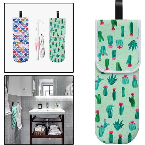 Neoprene Curling Iron Bag Carrying Storage Pouch for Straightener Curler