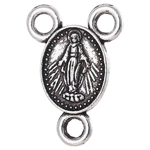 Wholesale Pendants For Necklaces Diy Jewelry Making Accessories Cross Charm Virgin Mary Christian Supplies Zinc Alloy Earrings