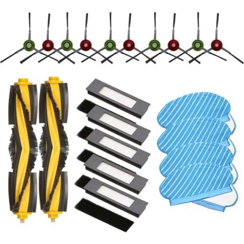 Roller Brush Dust Bags Part Replacement Filters Kit for Ecovacs Deebot OZMO 920 950 Robot Vacuum Cleaner Accessories