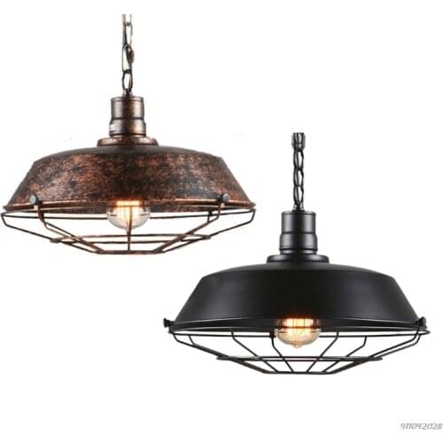 Loft Style Vintage Pendant Lamp Light Industrial Retro Iron Hanging Ceiling Lamps E27 Chandelier ,Salon Restaurant Bar wholesale