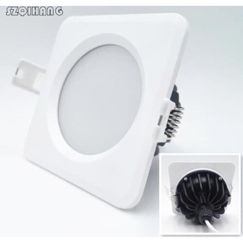 Waterproof LED Downlight IP65 LED Downlight Spot Light 15W 12W Super Bright AC220V/110V Recessed Ceiling Lamp