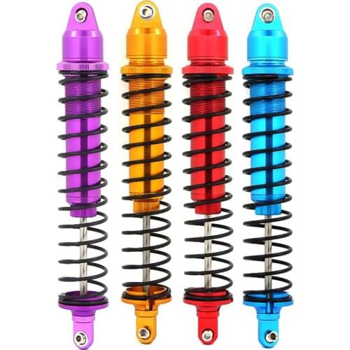 2pcs 220mm Aluminum Alloy Shock Absorber 7761 For 1:5 Scale Traxxas X-MAXX Model Monster RC Truck