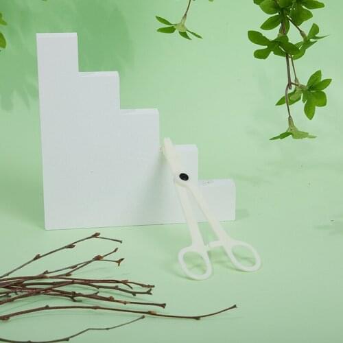 6Pcs Profession Acrylic Disposable Body Piercing Plier Plastic Clamp Forcep Tool New