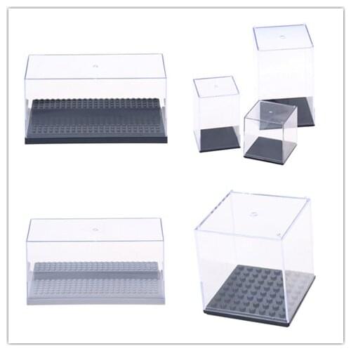 1/2 Steps Display Case/Box Dustproof ShowCase For Acrylic Plastic Display Box Case