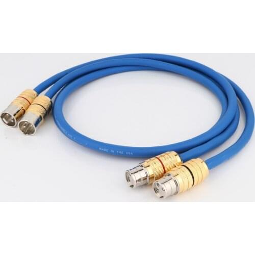 Hi-End Pair Yter Audio Clear Light Audio Interconnects XLR audio cable with Gold Plated Plug